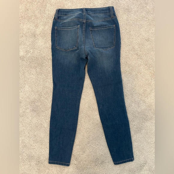 LC Lauren Conrad Dark Blue Super Skinny Jeans - Picture 3 of 3